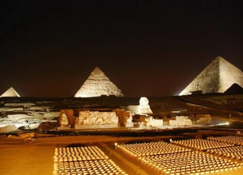 Sound and light Show Giza Pyramids