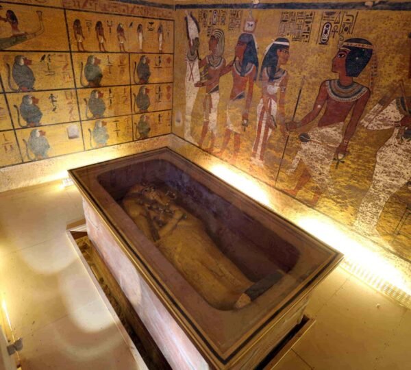 King Tutankhamun scaled